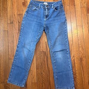 Vintage medium wash classic fit LLBean Denim Jeans